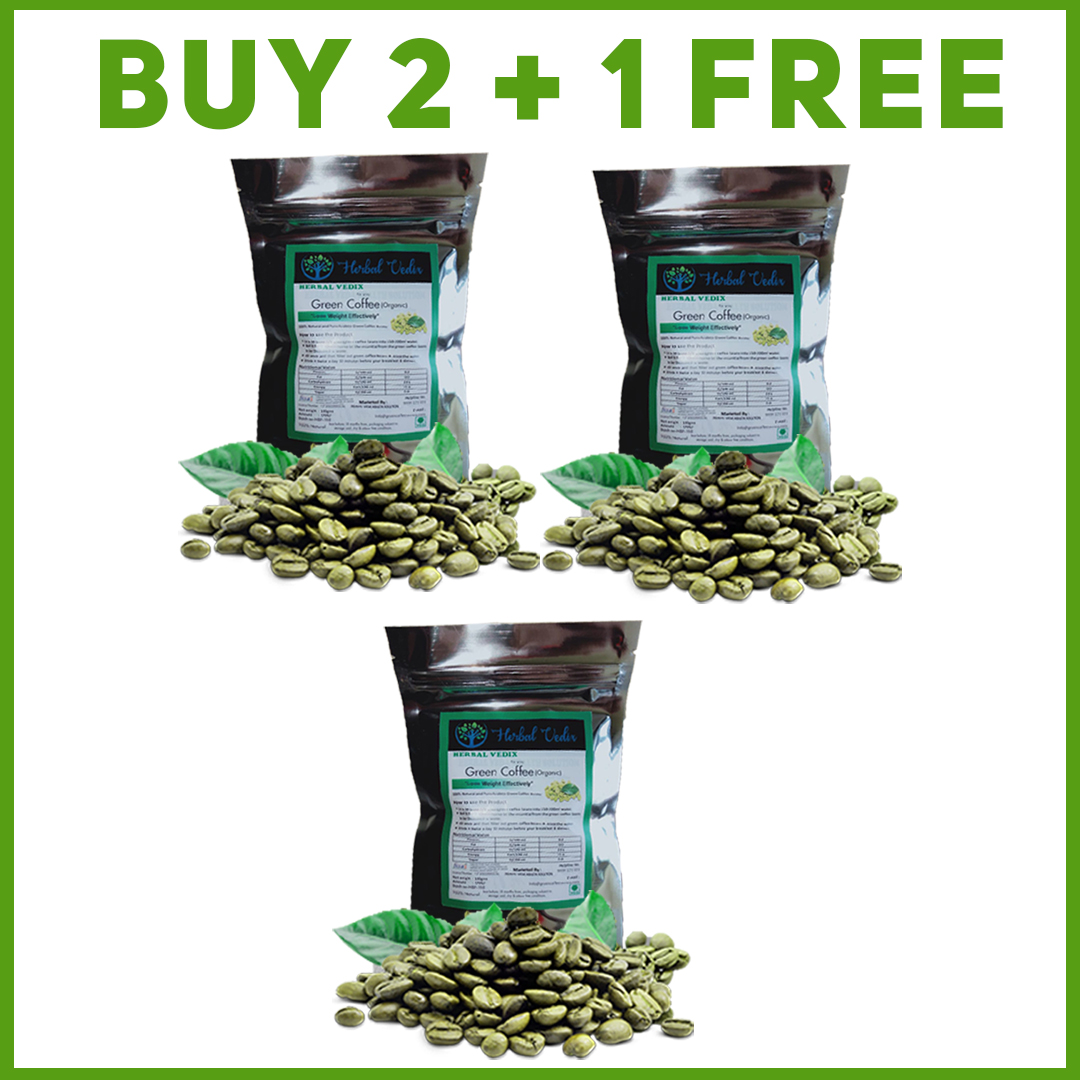 Green Coffee Powder Buy 2 + 1 free